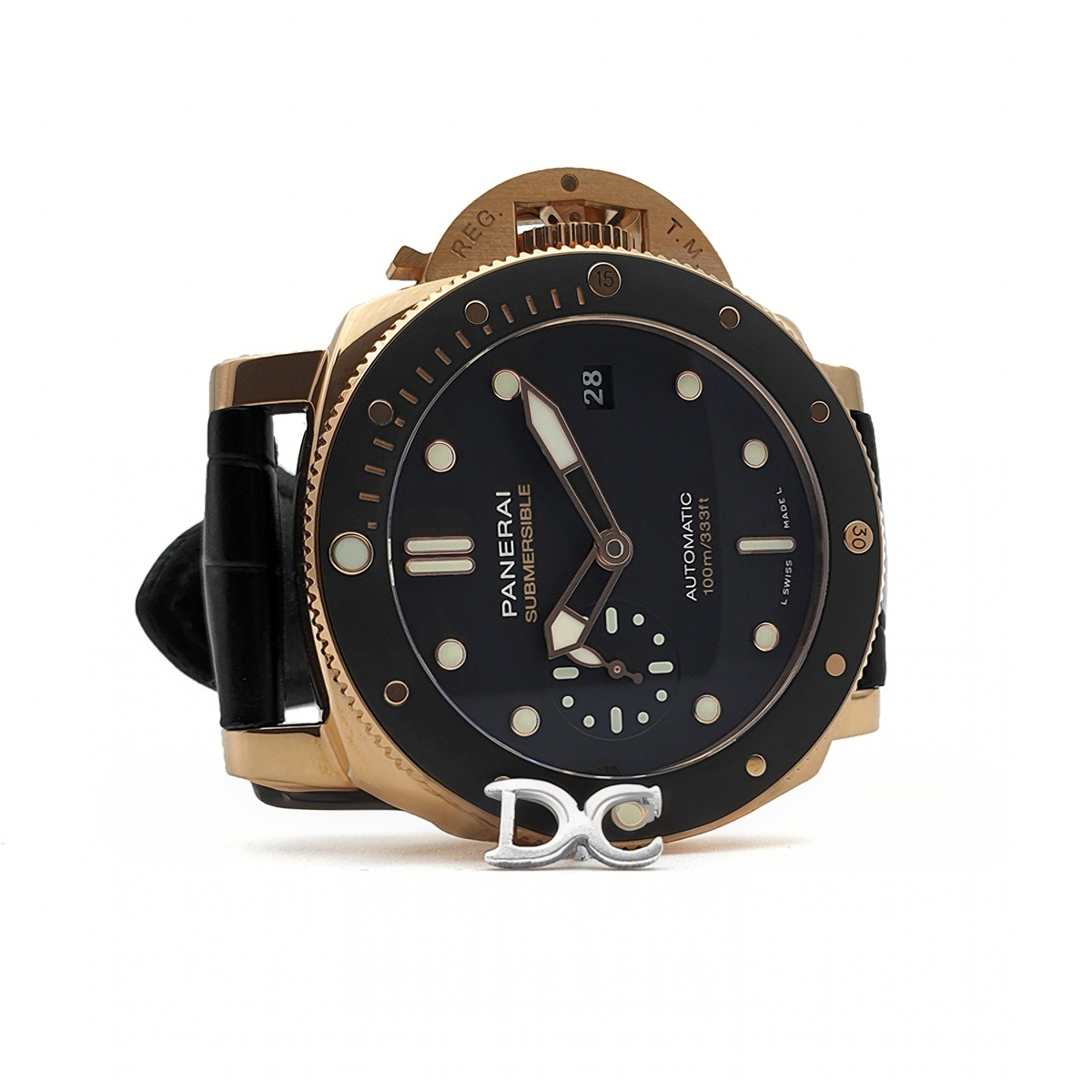Panerai Pam974 Luminor Submersible 42mm-fasswatch