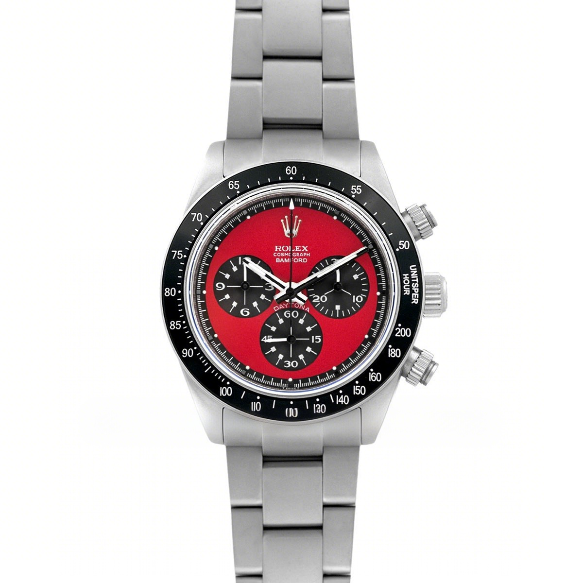 Rolex Bamford Heritage Daytona Red Dial-fasswatch