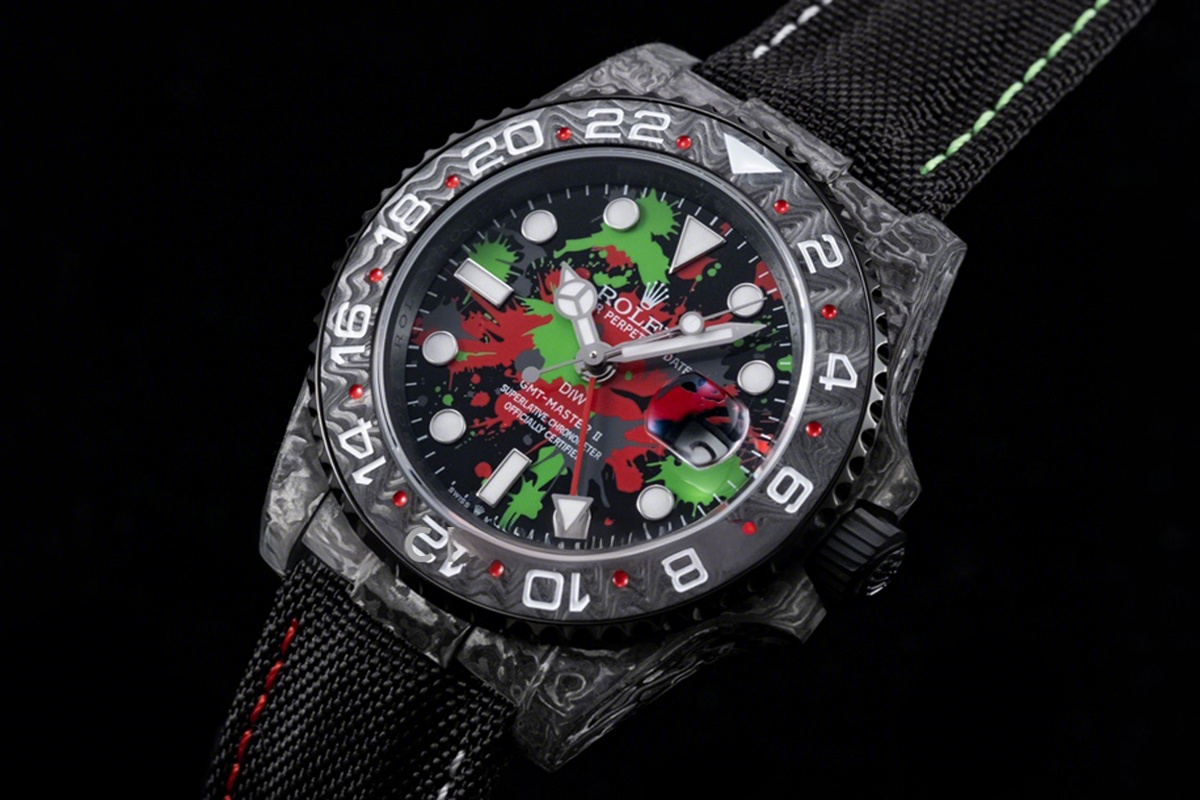 Rolex DIW GMT Motley Carbon-fasswatch