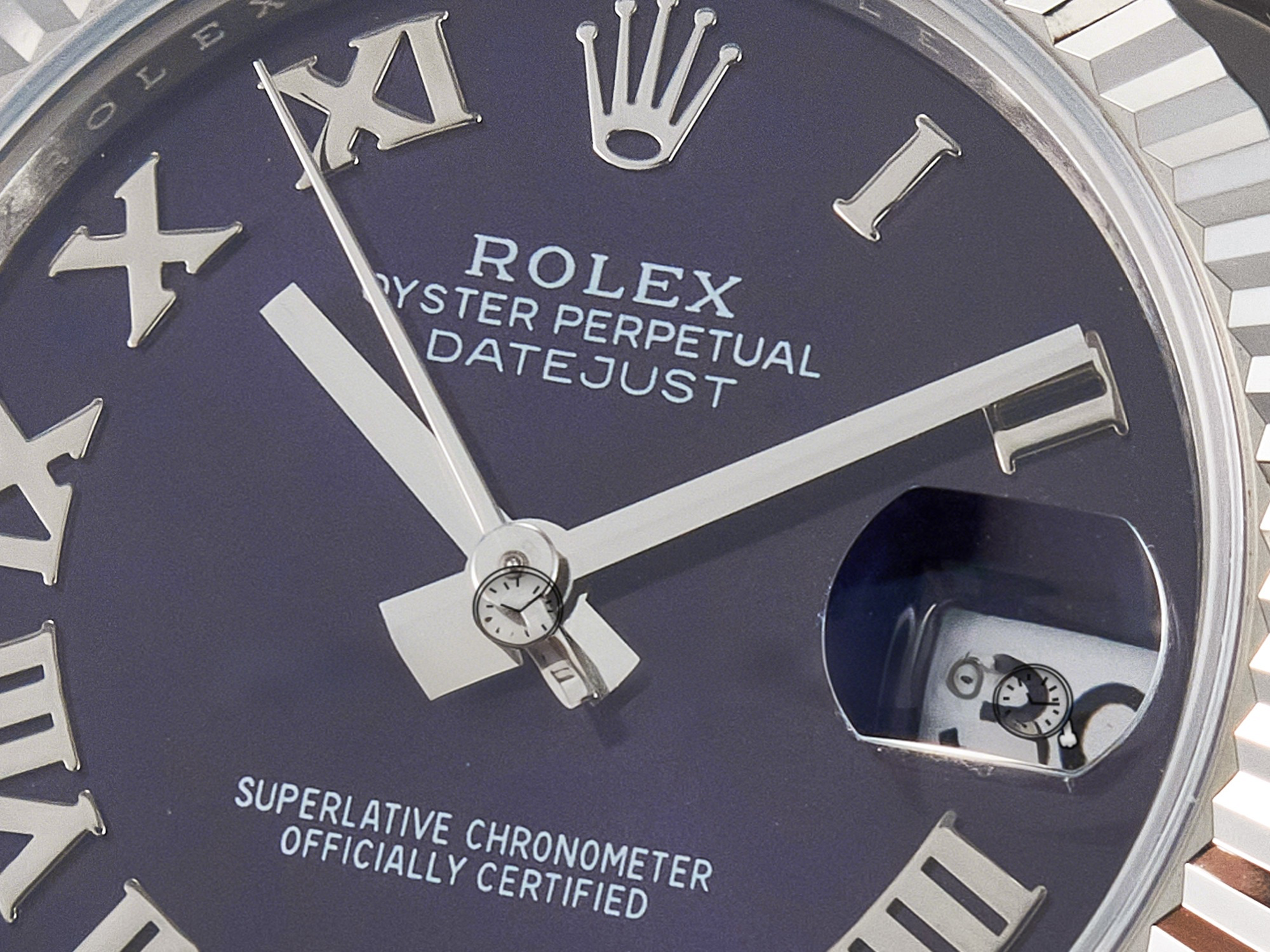 Rolex DateJust 31 278274 ARF 1:1 Best Edition 904L Steel Purple Roman Dial on SS Jubilee Bracelet ETA 2688-fasswatch