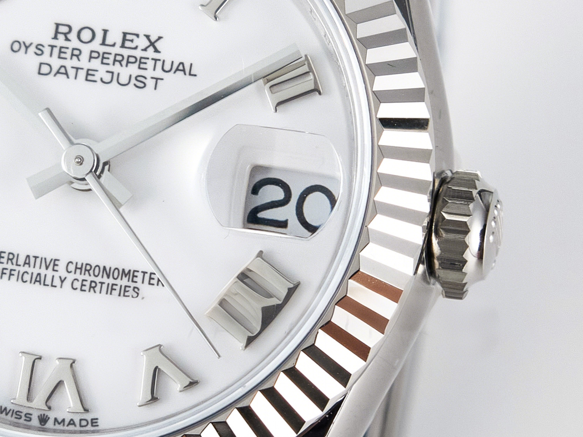 Rolex DateJust 31 278274 ARF 1:1 Best Edition 904L Steel White Roman Dial on SS Oyster Bracelet ETA 2688-fasswatch