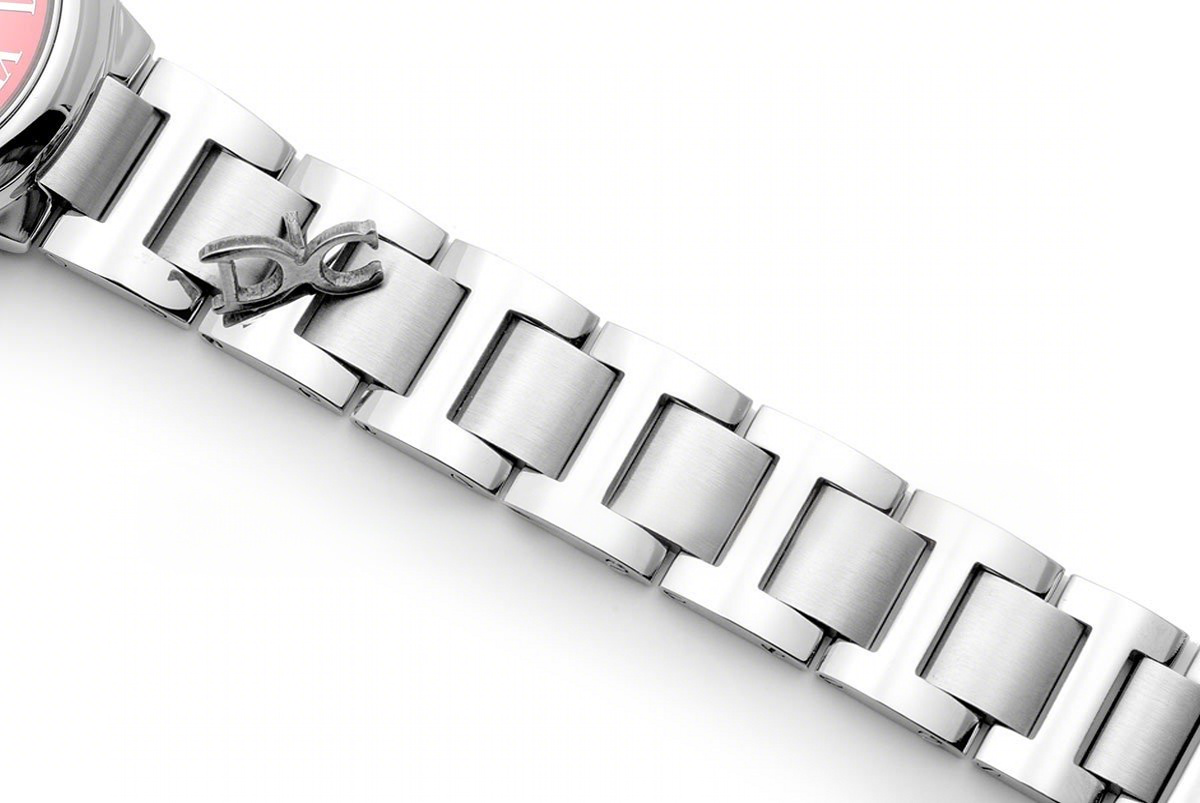 Cartier Ballon Bleu de Cartier 33mm Red Dial on Steel-fasswatch