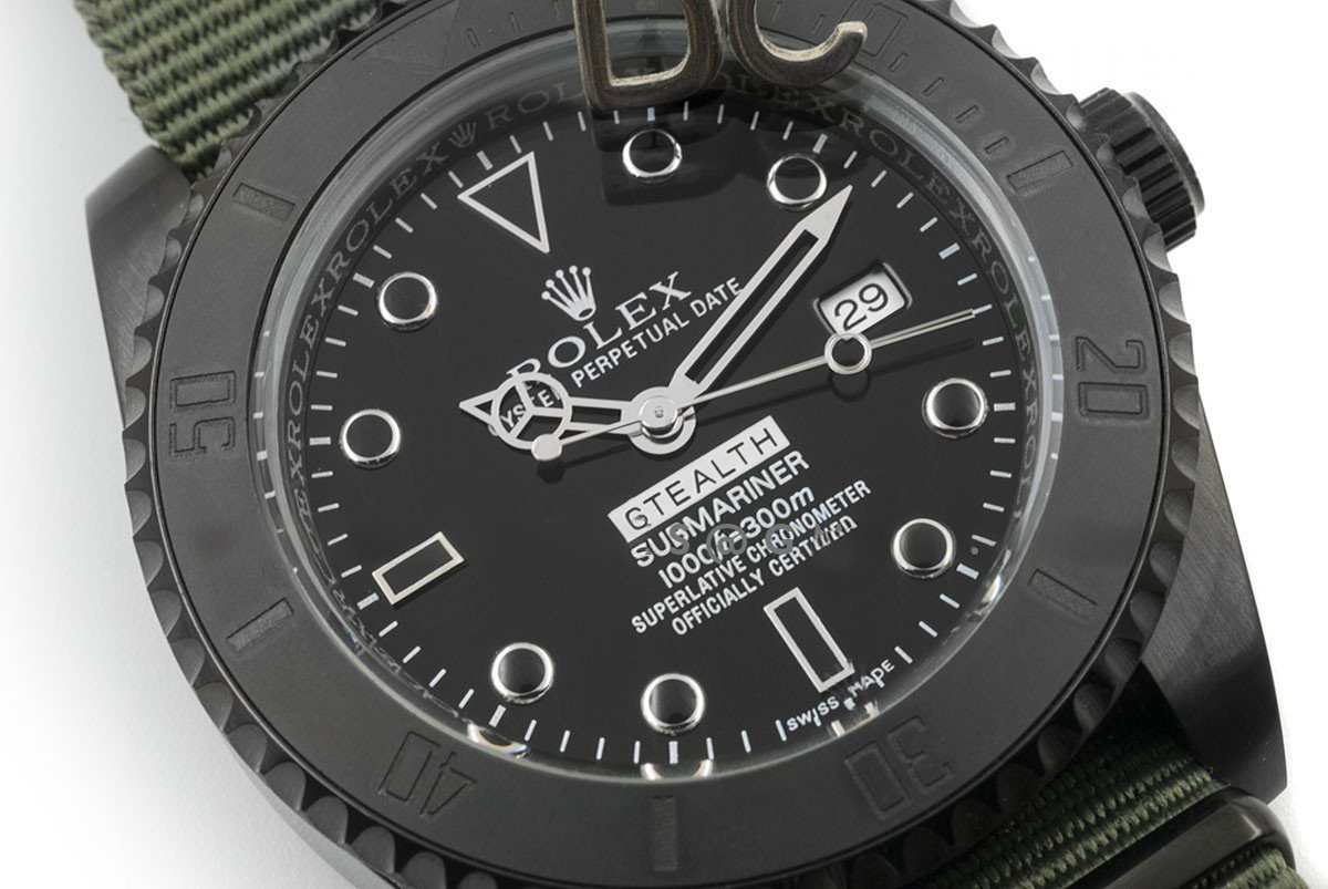 Rolex Project X Stealth Edition Submariner-fasswatch