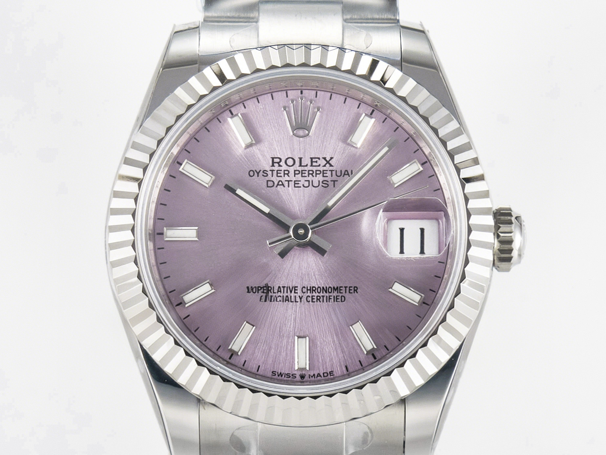 Rolex DateJust 31 278274 ARF 1:1 Best Edition 904L Steel Pink Dial Stick Marker on SS Oyster Bracelet ETA 2688-fasswatch
