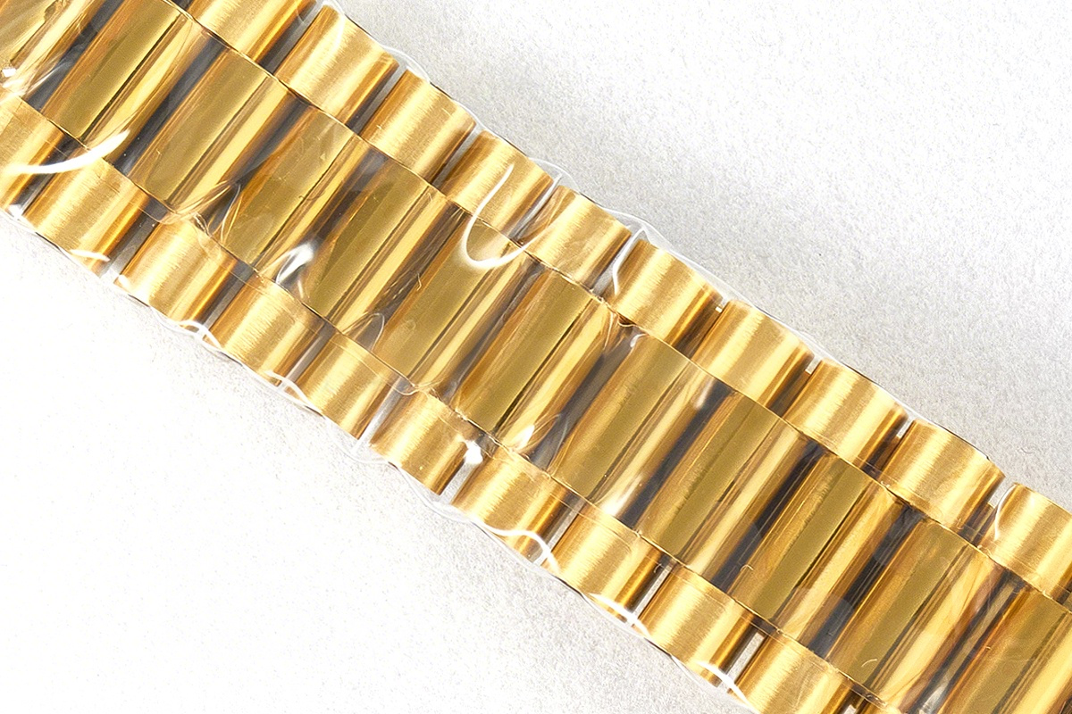 Rolex Daydate 40 228238 Green Dial with Roman Marker in Yellow Gold (Gain Weight)-fasswatch