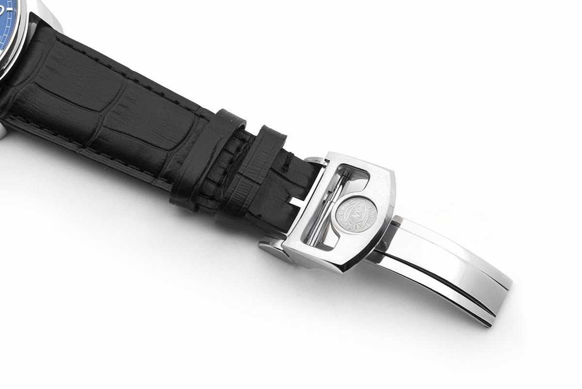 IWC Portugieser Automatic IW500710 Blue Dial in Steel-fasswatch