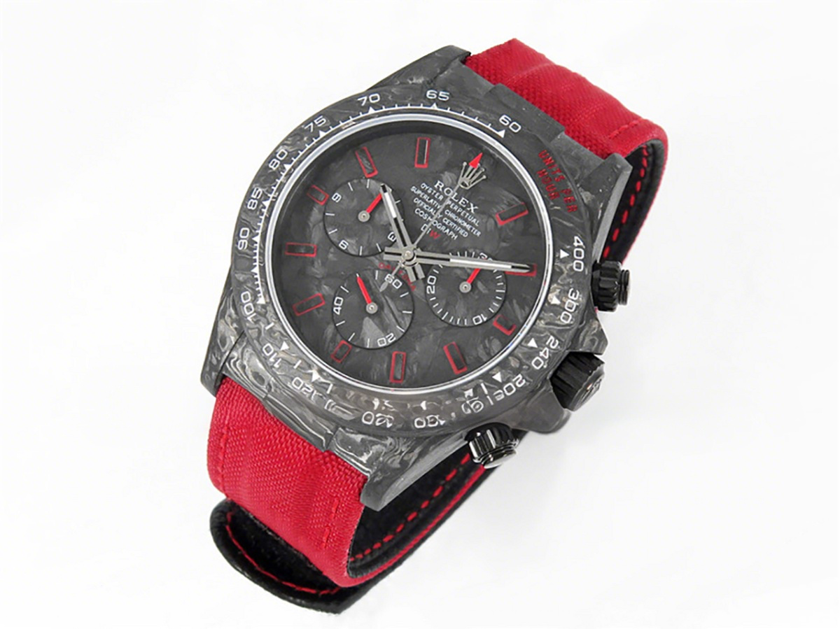 Rolex Daytona DIW All Carbon Red Edition-fasswatch