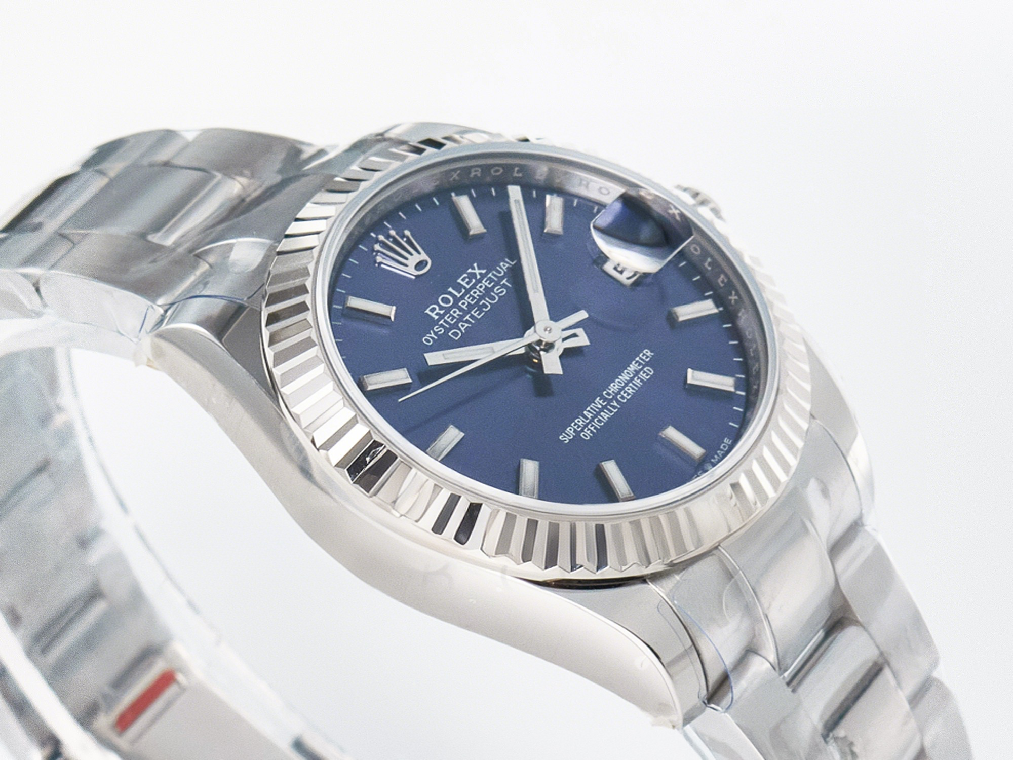 Rolex DateJust 31 278274 ARF 1:1 Best Edition 904L Steel Blue Dial Stick Marker on SS Oyster Bracelet ETA 2688-fasswatch