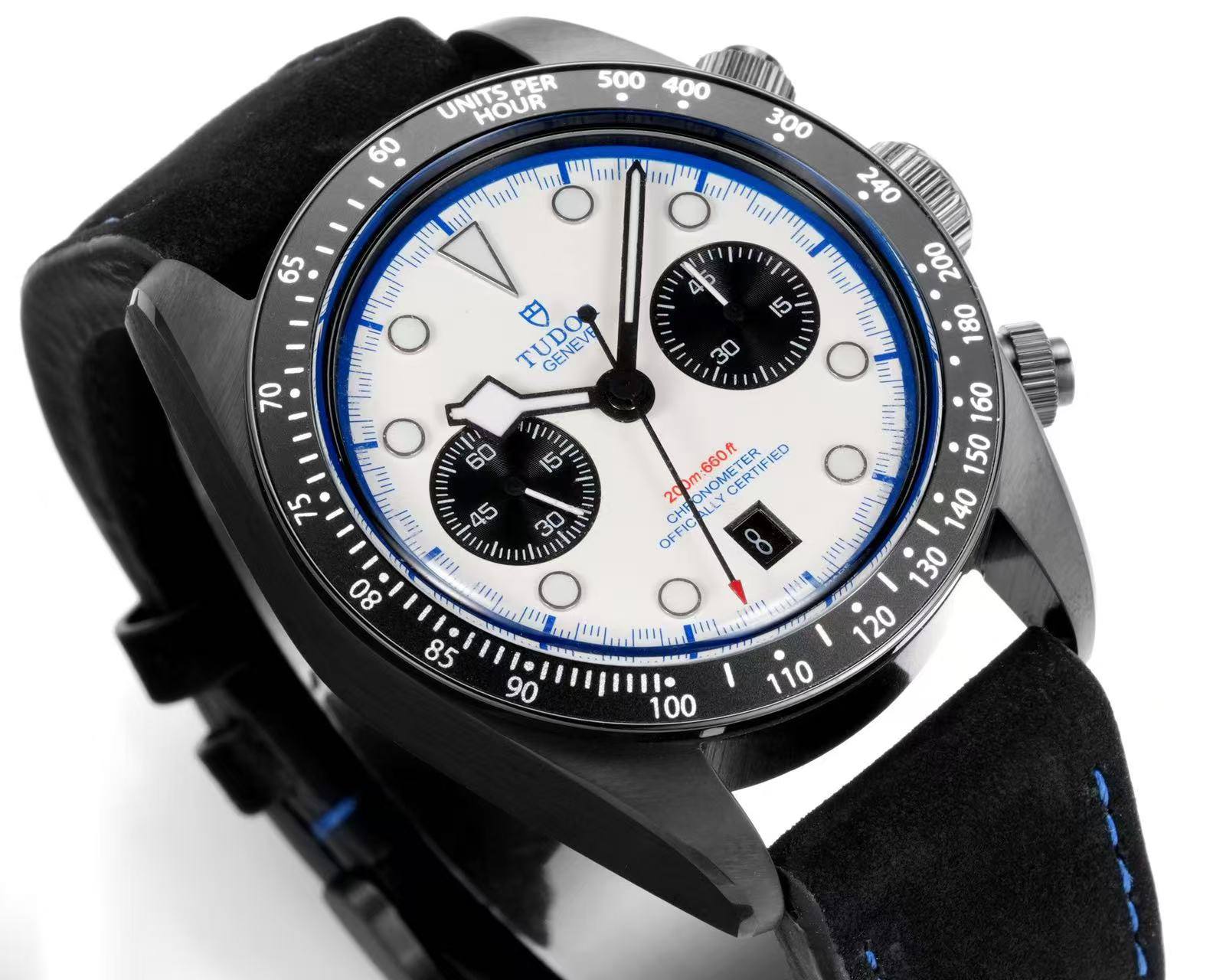 Tudor Black Bay Chrono Carbon 25 Limited Edition 42mm Mens Watch MPN: M79377KN-0001-fasswatch