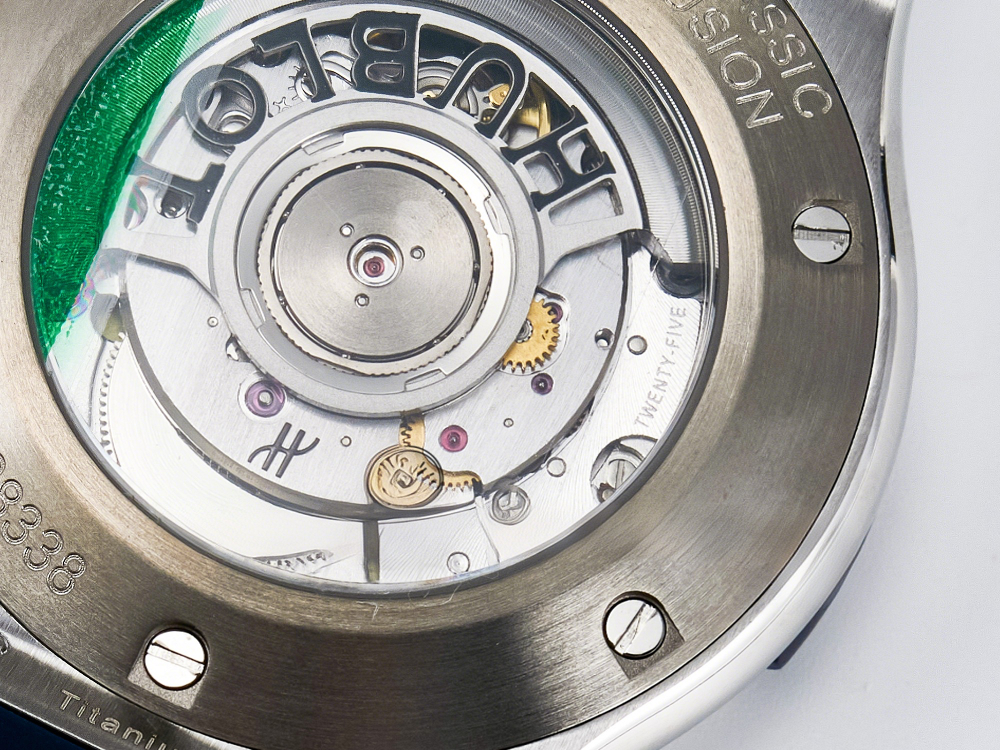 Hublot Classic Fusion Bang 42mm HBF 1:1 Best Edition Blue Dial Diamonds Bezel on Blue Rubber Strap A2892-fasswatch