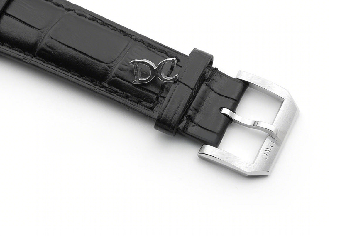 IWC Vintage Portofino Hand Wound IW544801 Black Dial in Steel-fasswatch