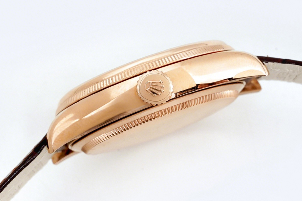 Rolex Cellini Date 50515 Black Dial in Everose Gold-fasswatch