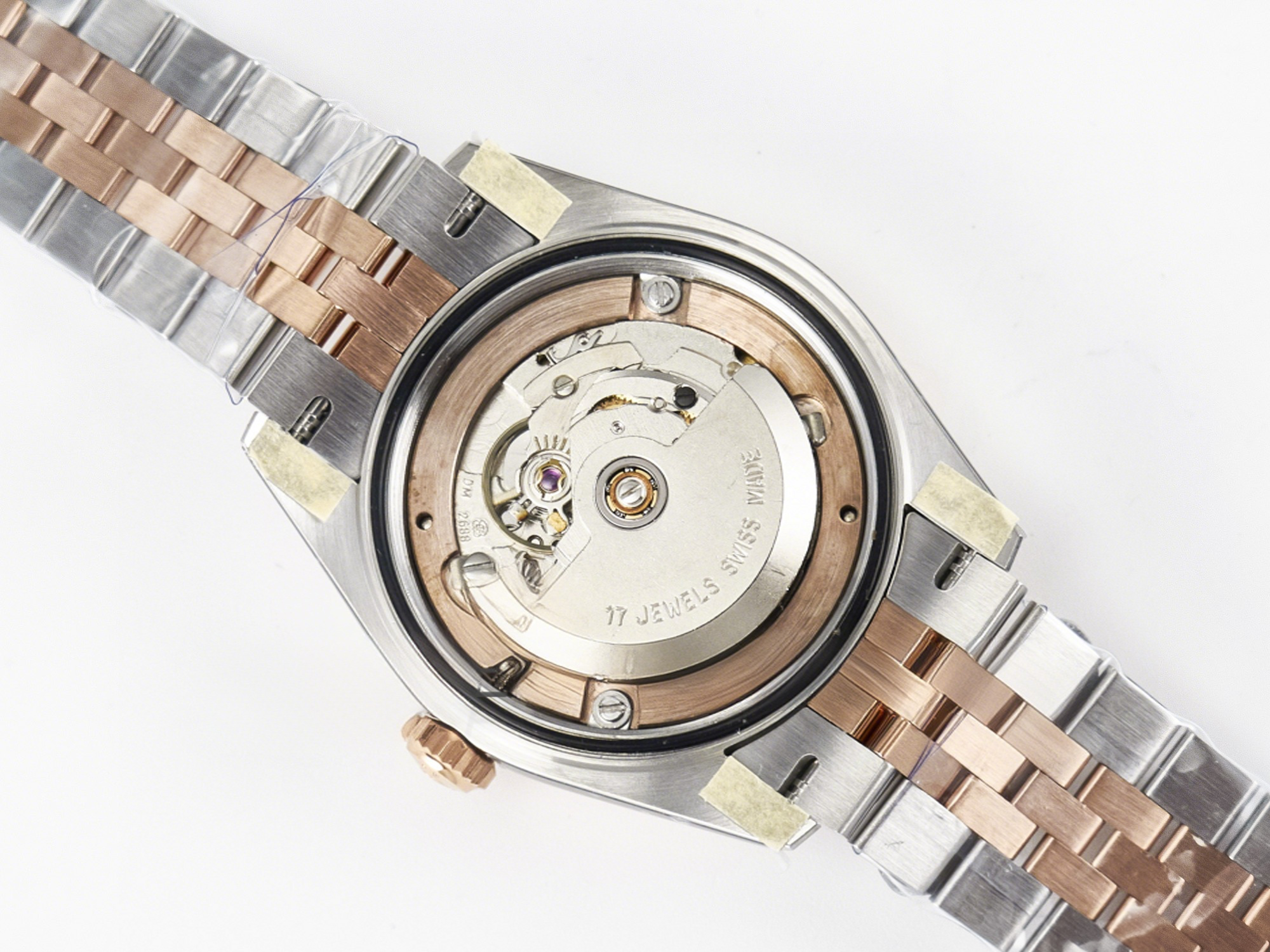 Rolex DateJust 31 278271 ARF 1:1 Best Edition 904L Steel Brown Diamonds Dial on SS/RG Jubilee Bracelet ETA 2688-fasswatch