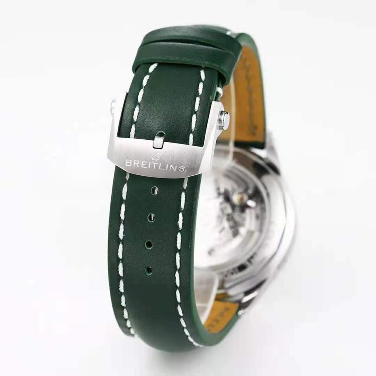 Breitling Premier B01 Chronograph 42 Bentley British Racing Green Ref: AB0118A11L1X1-fasswatch