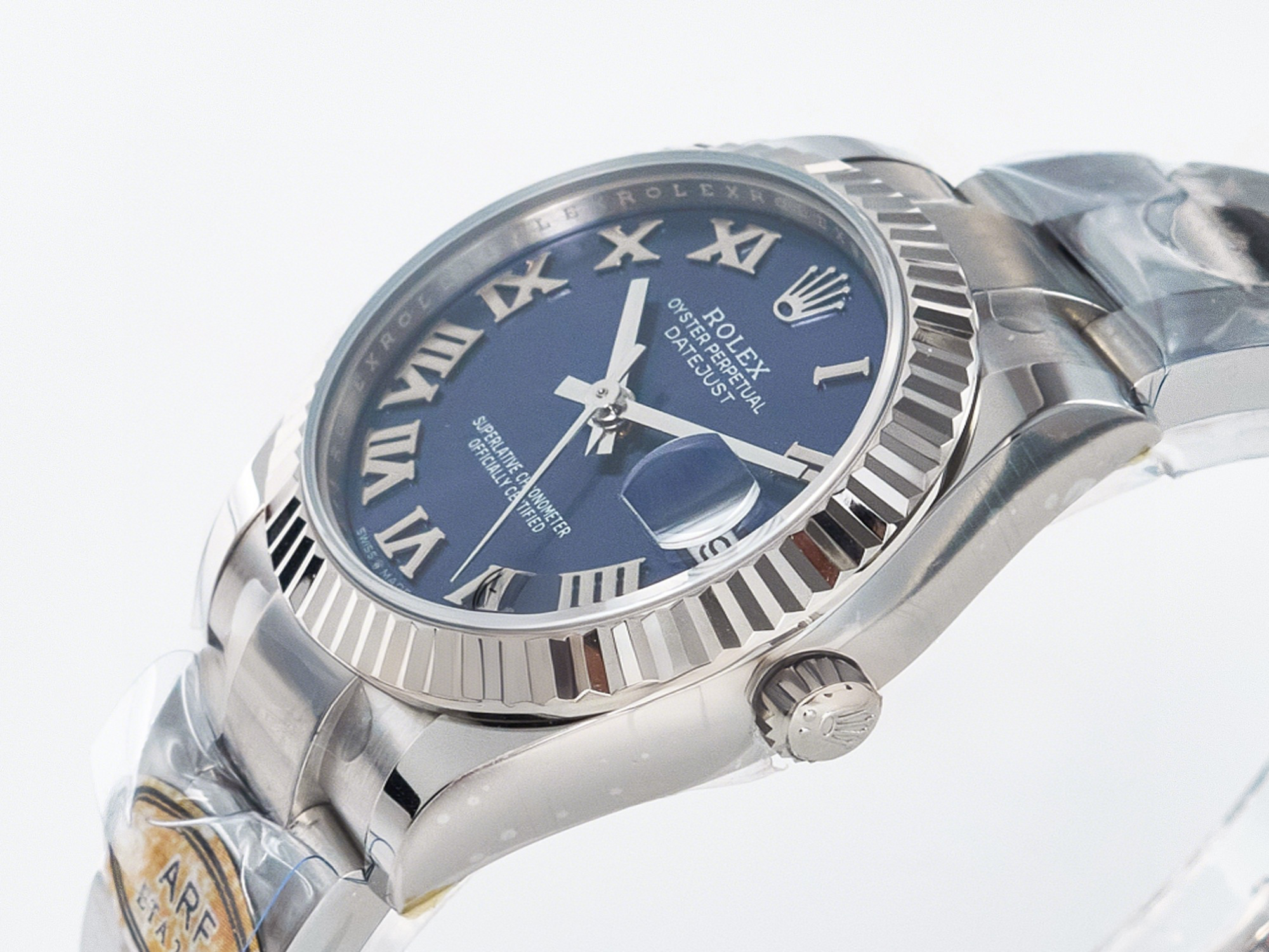 Rolex DateJust 31 278274 ARF 1:1 Best Edition 904L Steel Blue Roman Dial on SS Oyster Bracelet ETA 2688-fasswatch