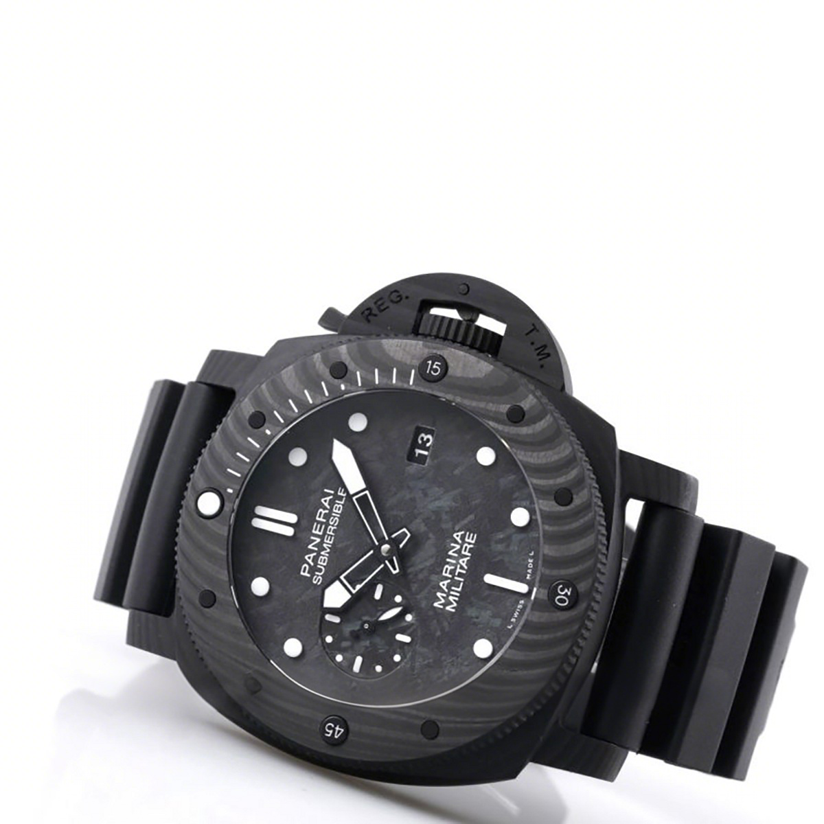 Panerai PAM979 Luminor Submersible Marina Militare Carbotech-fasswatch
