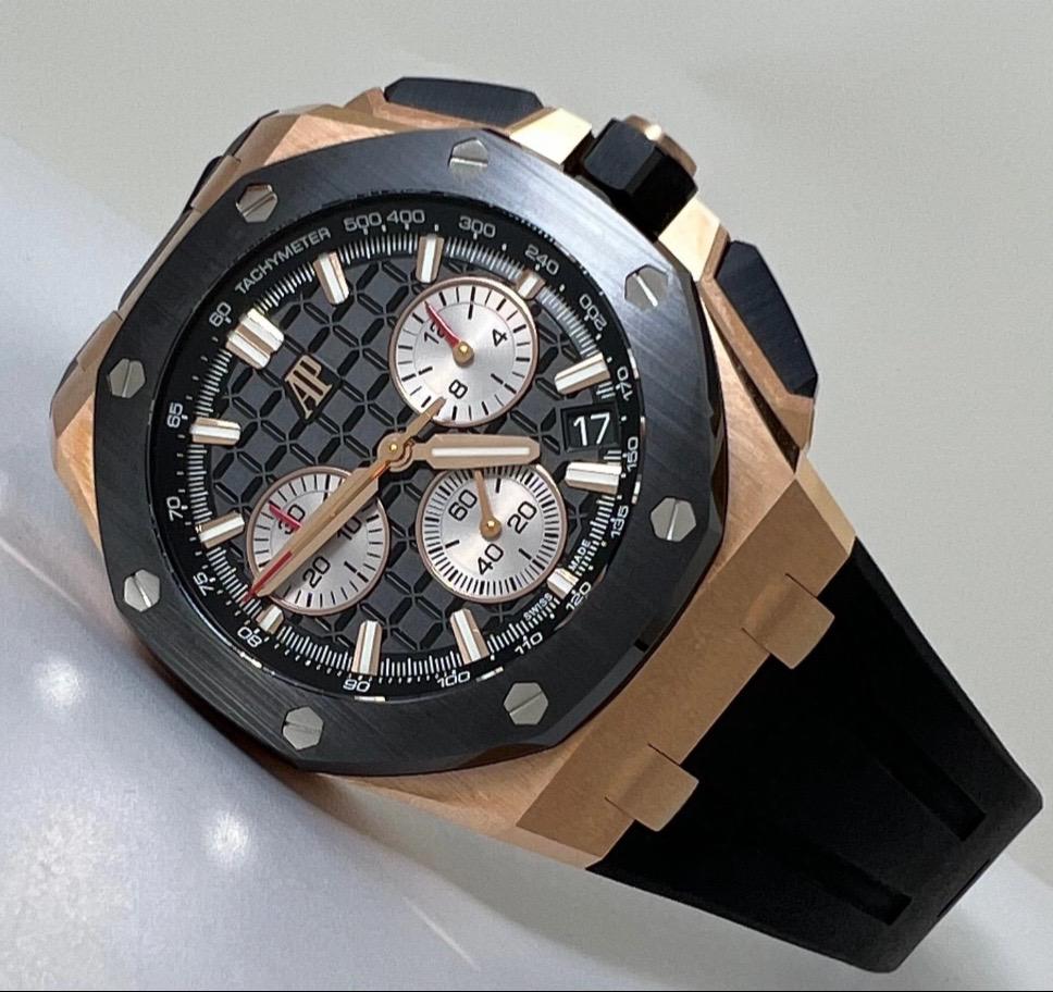 Audemars Piguet Royal Oak Offshore Chronograph Rose Gold Case 26420ro.oo.a002ca.01-fasswatch