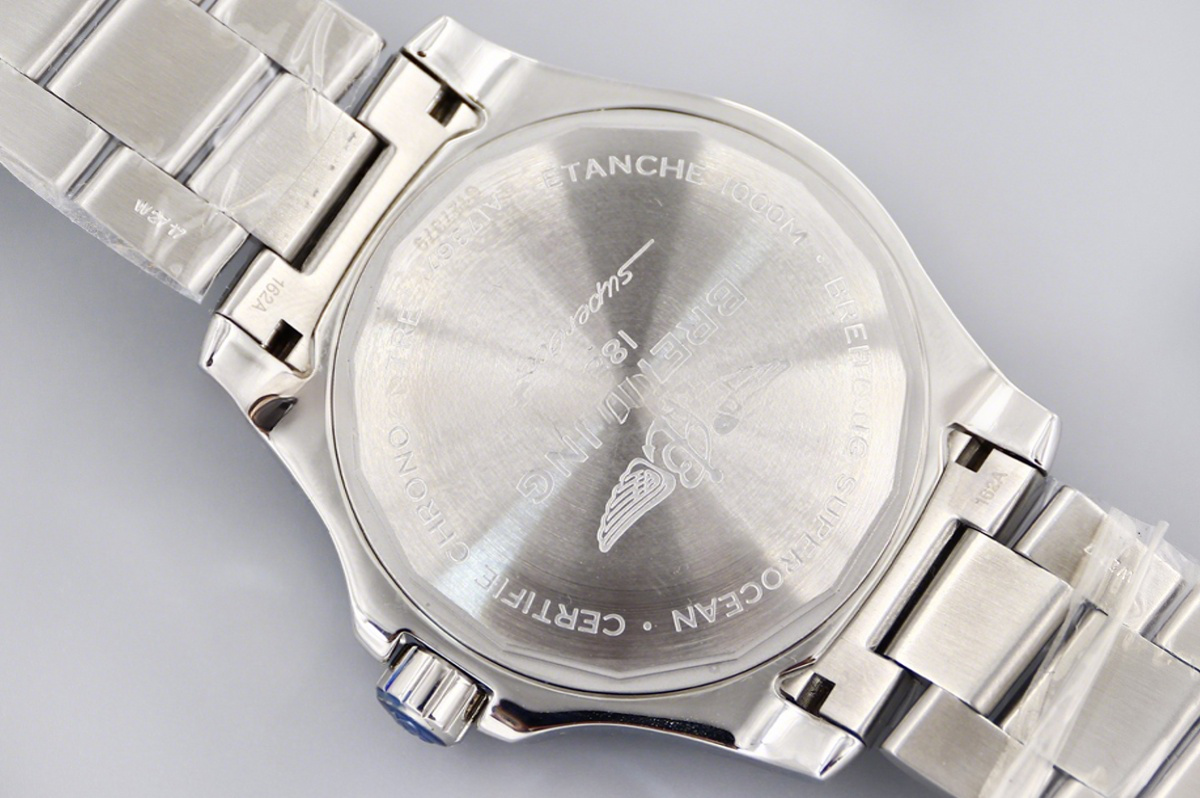 Breitling Superocean Automatic 44mm in Blue Dial on Blue Bezel Ref: A17366D81C1A1-fasswatch