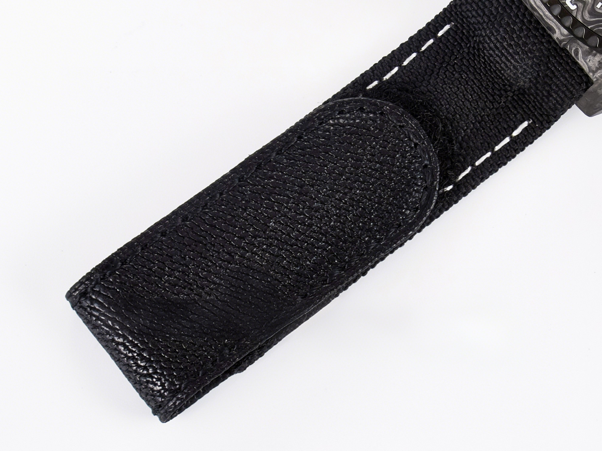 Rolex Sea Dweller 43mm Carbon DIWF Best Edition Black Dial on Black Nylon Strap A2824-fasswatch