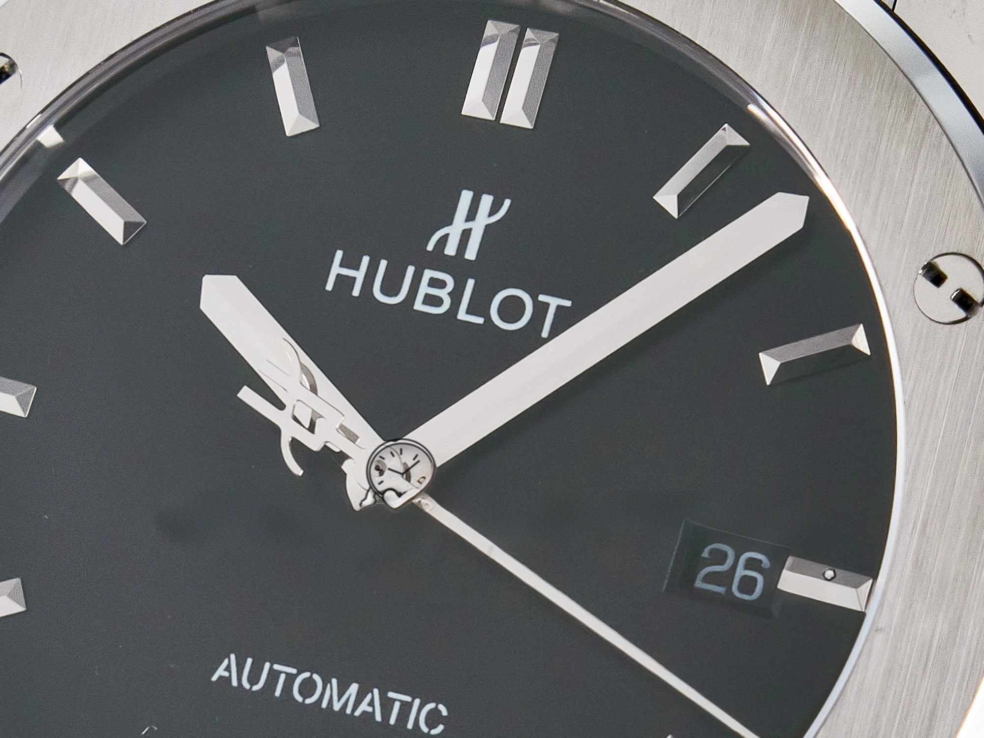 Hublot Classic Fusion Bang 42mm HBF 1:1 Best Edition Black Dial on Black Rubber Strap A2892-fasswatch