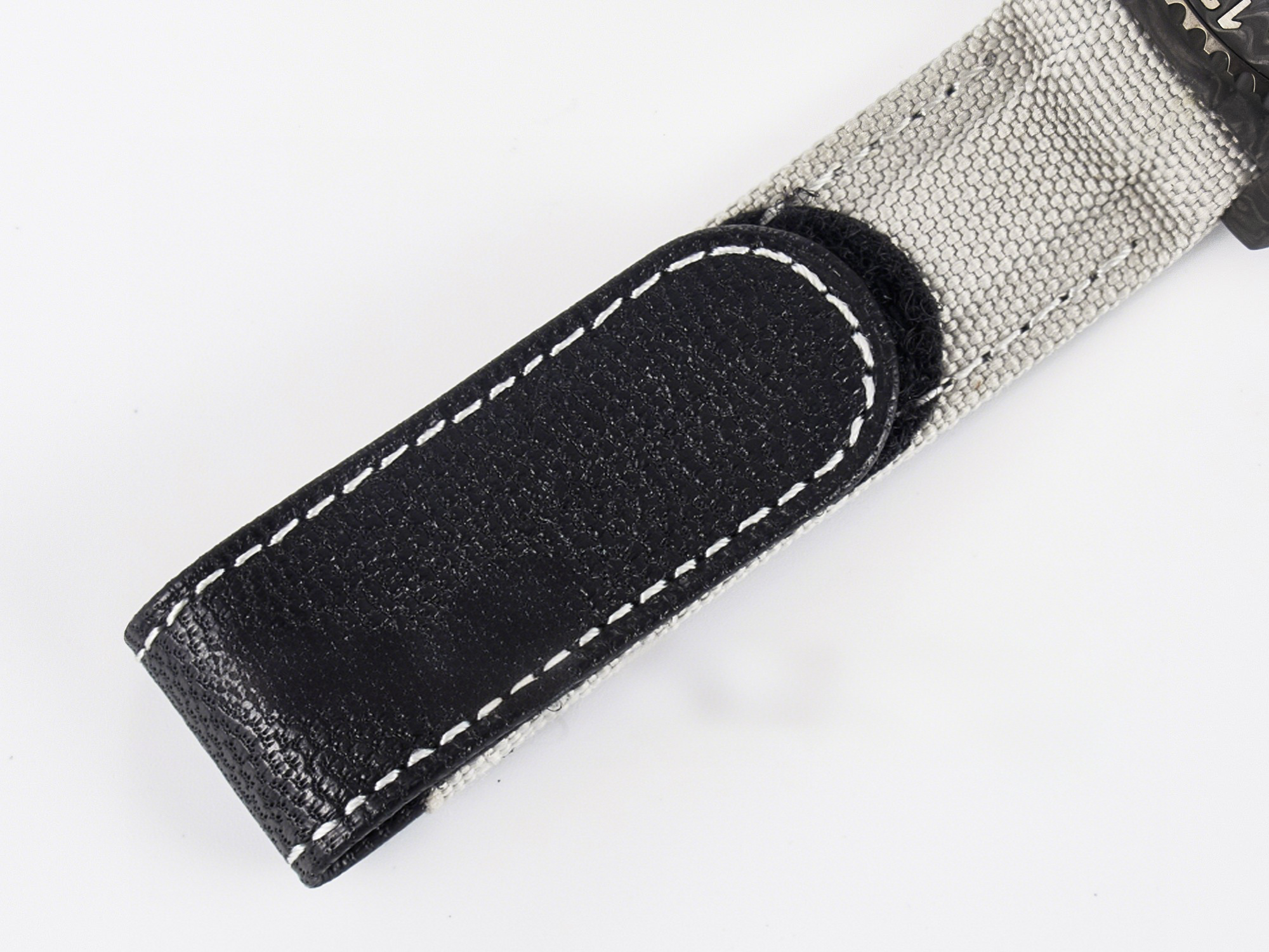 Rolex GMT Carbon DIWF Best Edition Black Carbon Dial SS Markers on White Nylon Strap SA3285 CHS V2-fasswatch