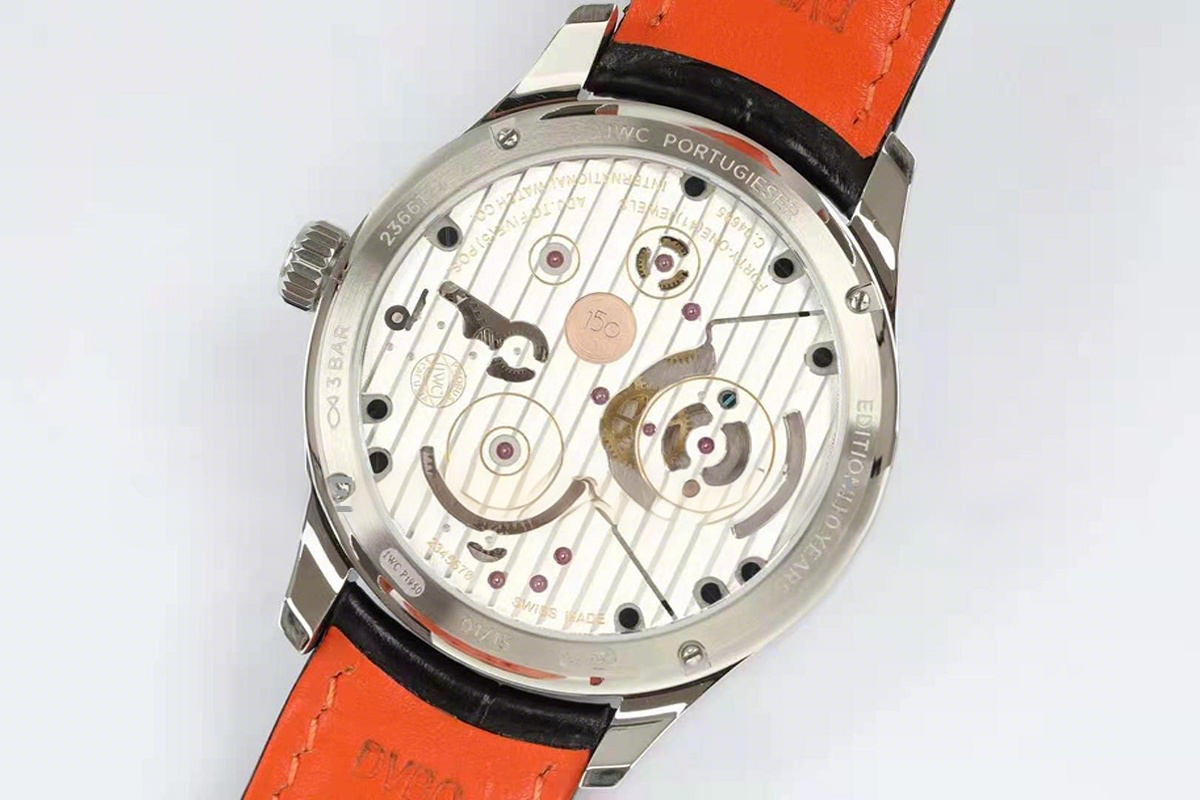 IWC Portugieser Constant-Force Tourbillon Edition ‘150 Years’ IW590202 White Dial-fasswatch