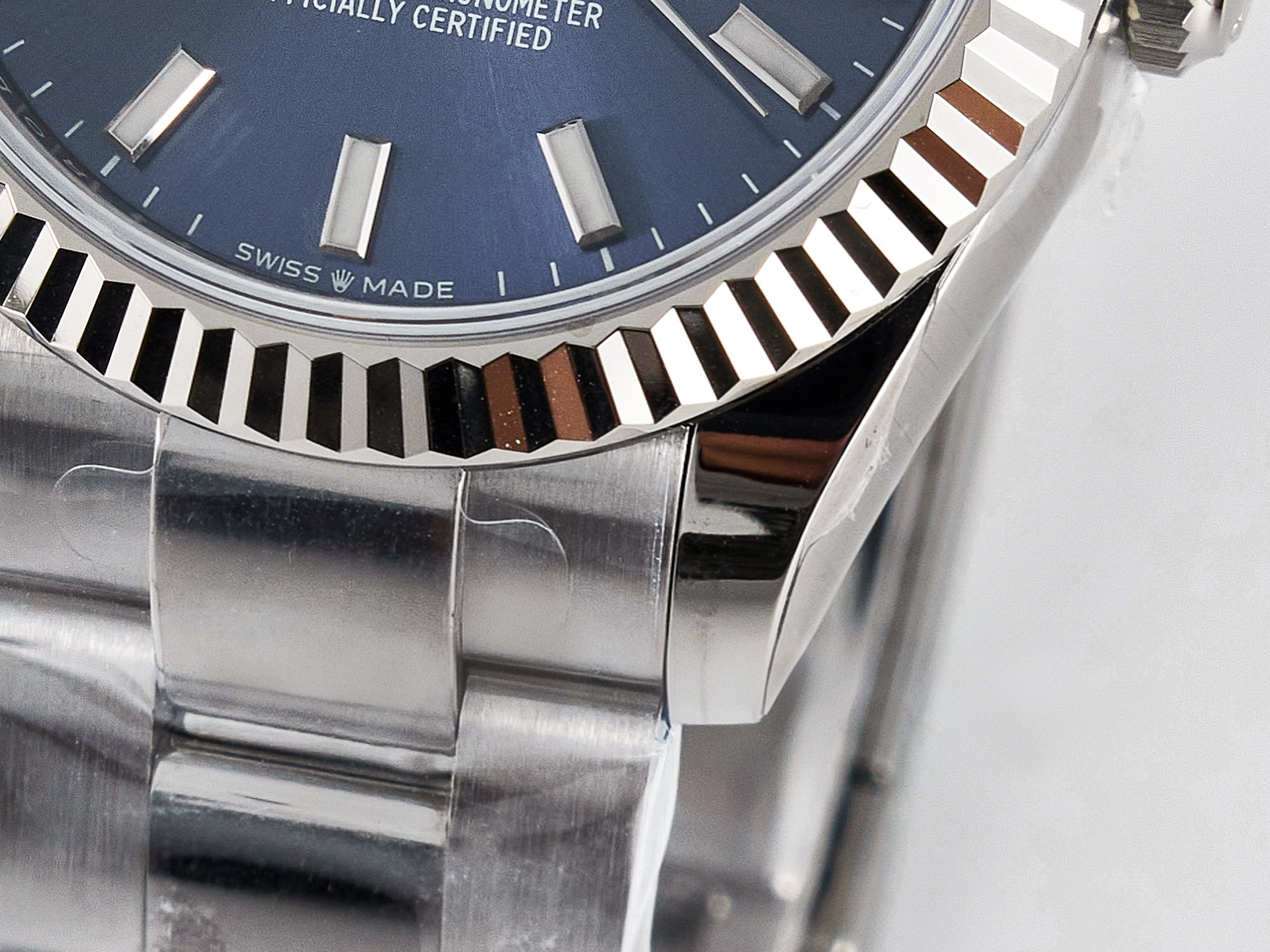 Rolex DateJust 31 278274 ARF 1:1 Best Edition 904L Steel Blue Dial Stick Marker on SS Oyster Bracelet ETA 2688-fasswatch