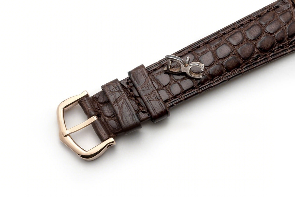 Cartier Ronde Louis Cartier Watch 29mm White Dial in Pink Gold on Brown Leather Strap-fasswatch