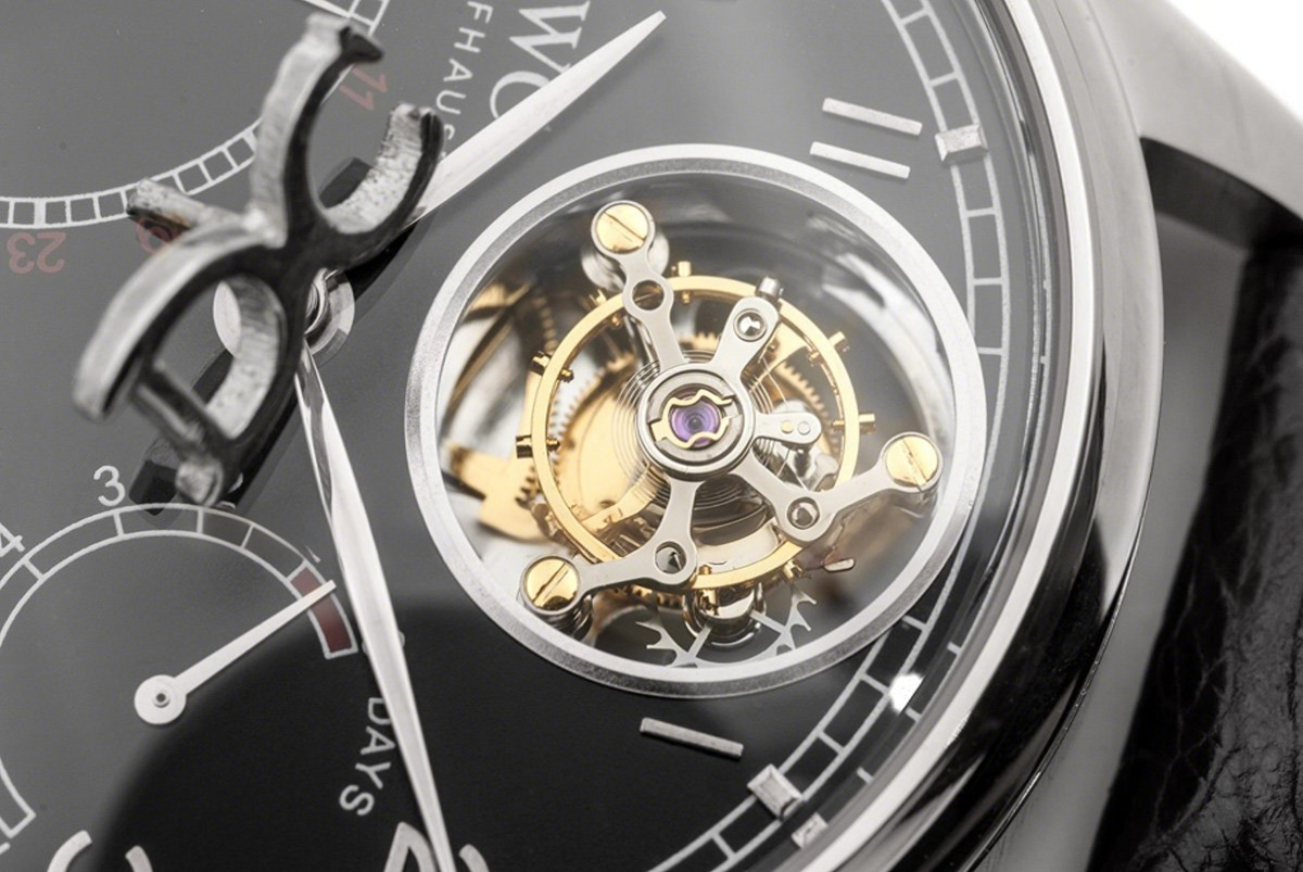 IWC Portugese Tourbillon Mystere Retrograde IW504401 in White Gold-fasswatch