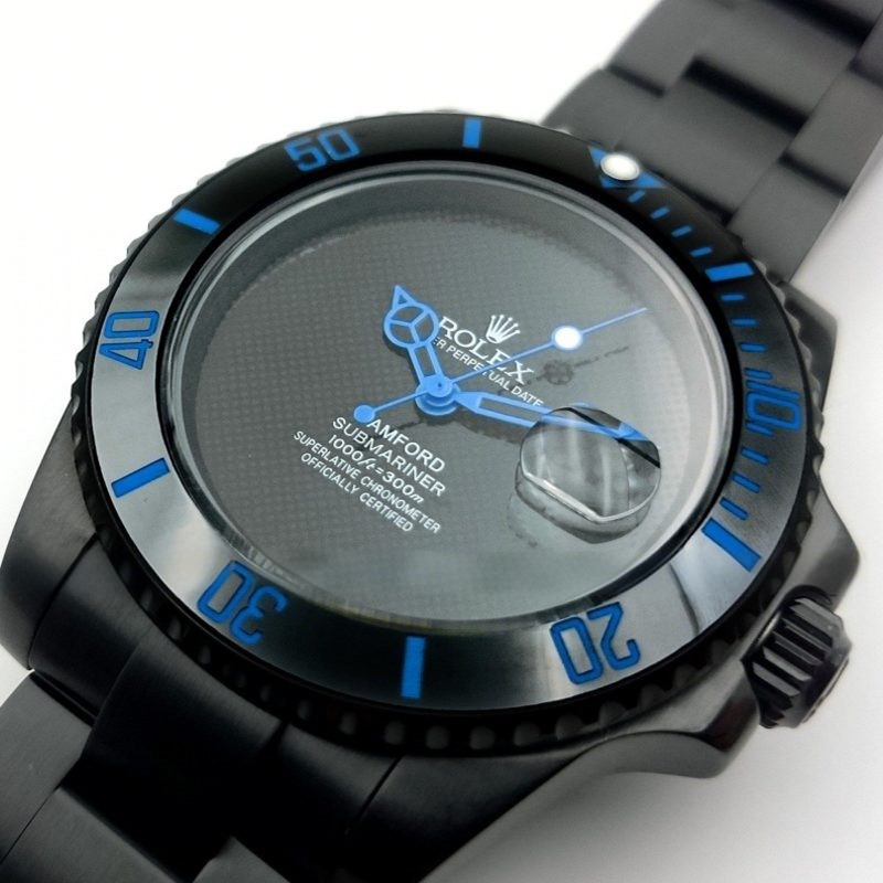 Rolex Bamford Submariner Ceramic Date Spirit (Blue)-fasswatch