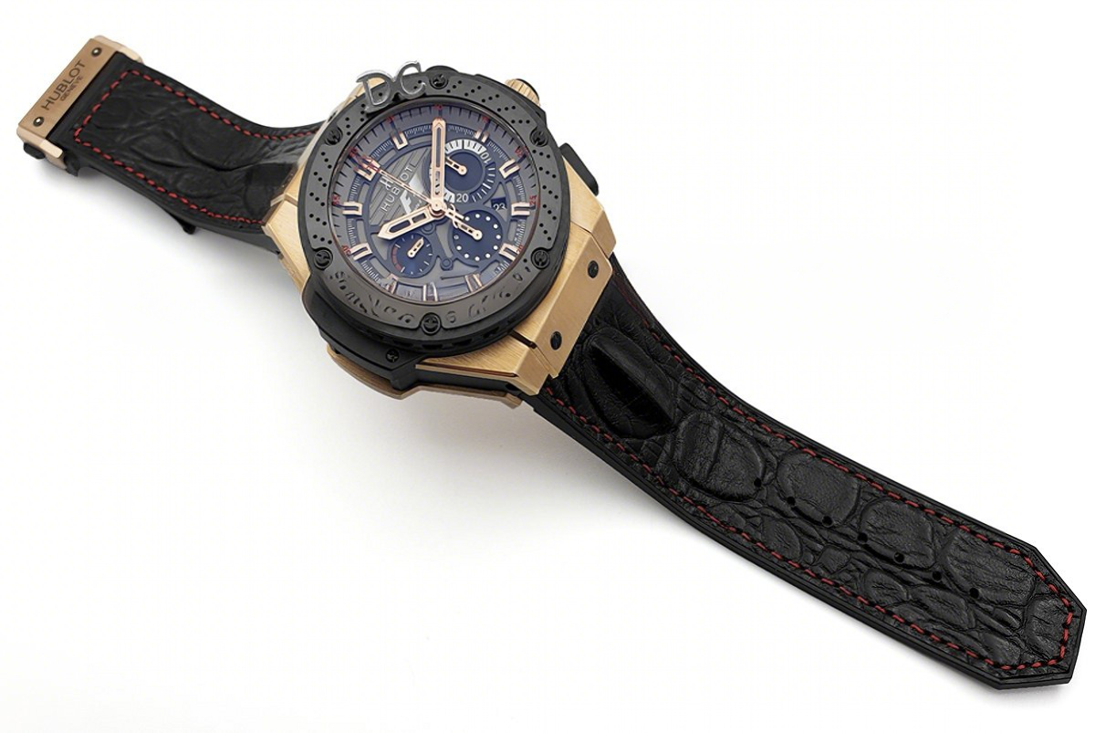 Hublot King Power F1 Grey Dial Chronograph in Rose Gold-fasswatch