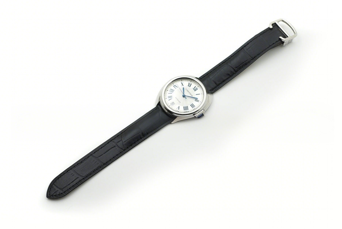Cle de Cartier in Steel 35mm-fasswatch