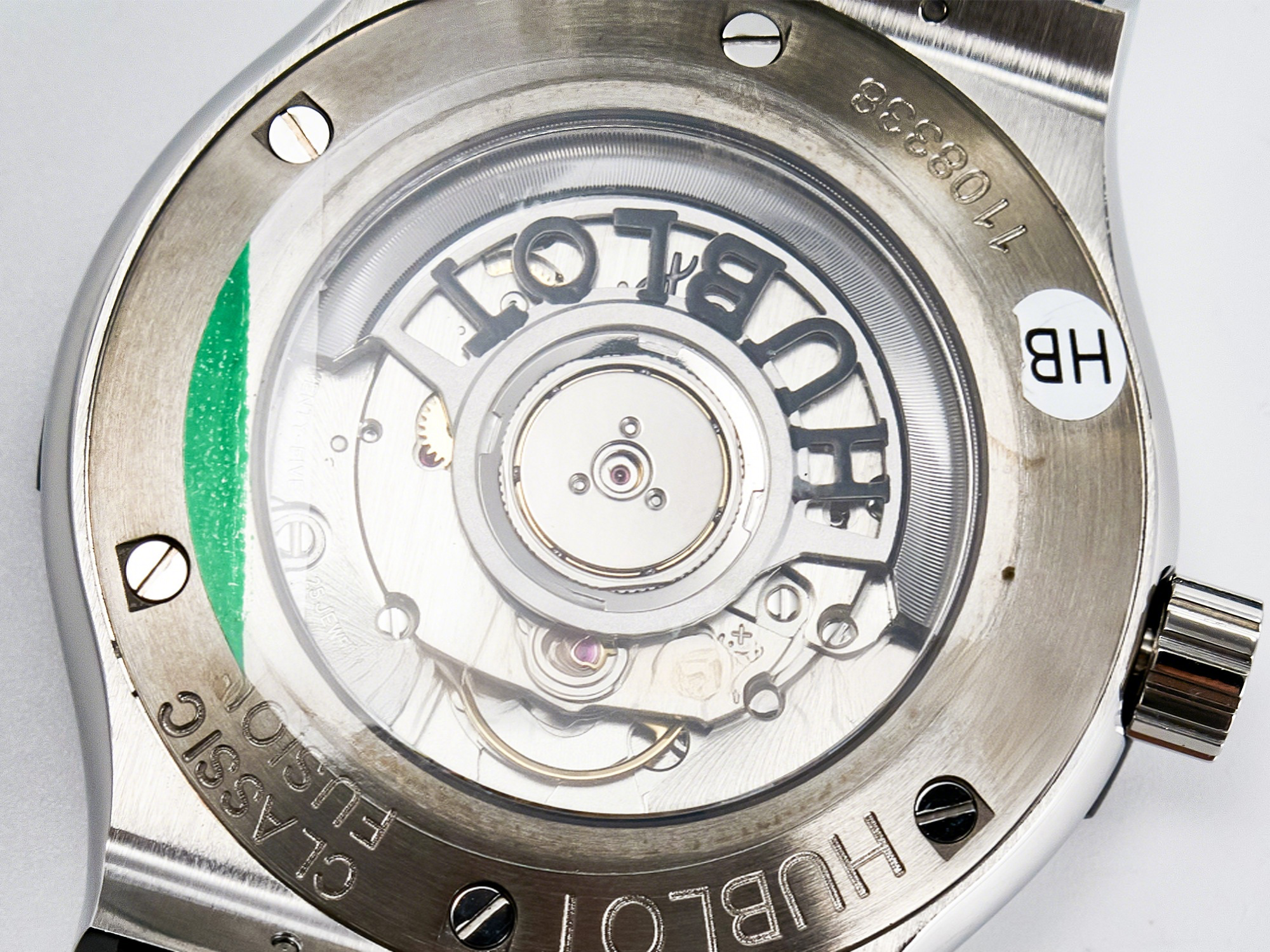 Hublot Classic Fusion Bang 42mm HBF 1:1 Best Edition Gray Dial on Gray Leather Strap A2892-fasswatch