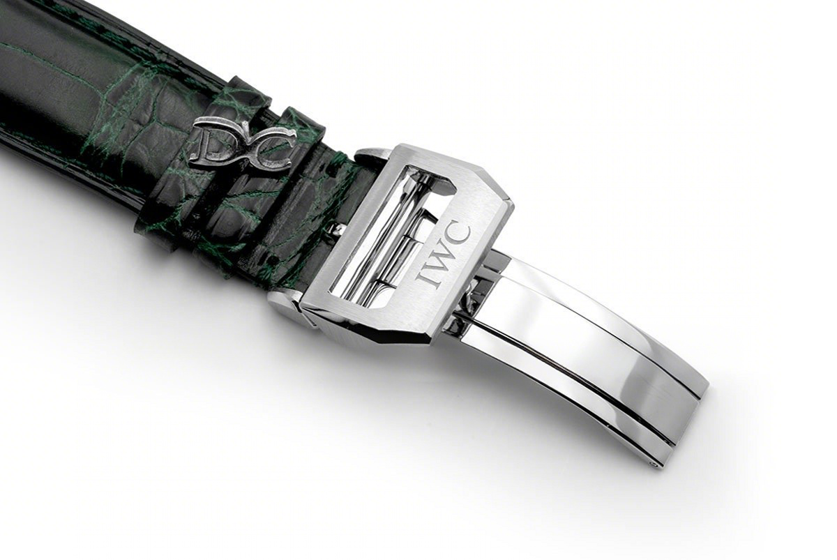 IWC Portugieser Chronograph Edition 150 Years IW3716 Green Dial in Steel-fasswatch