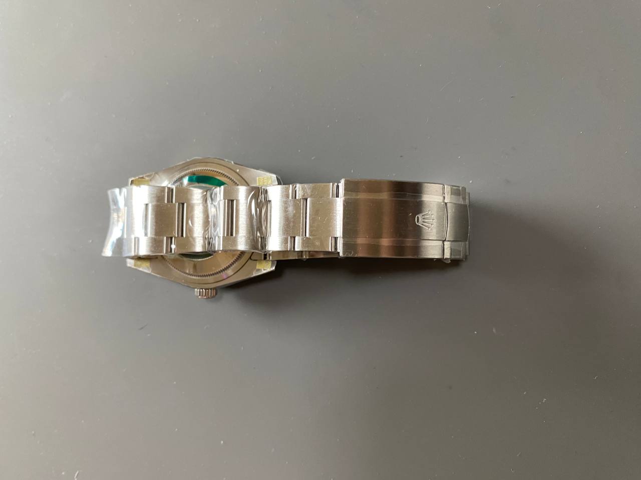 Rolex Oyster Perpetual 39mm Dark Rhodium Dial 114300DRSO-fasswatch