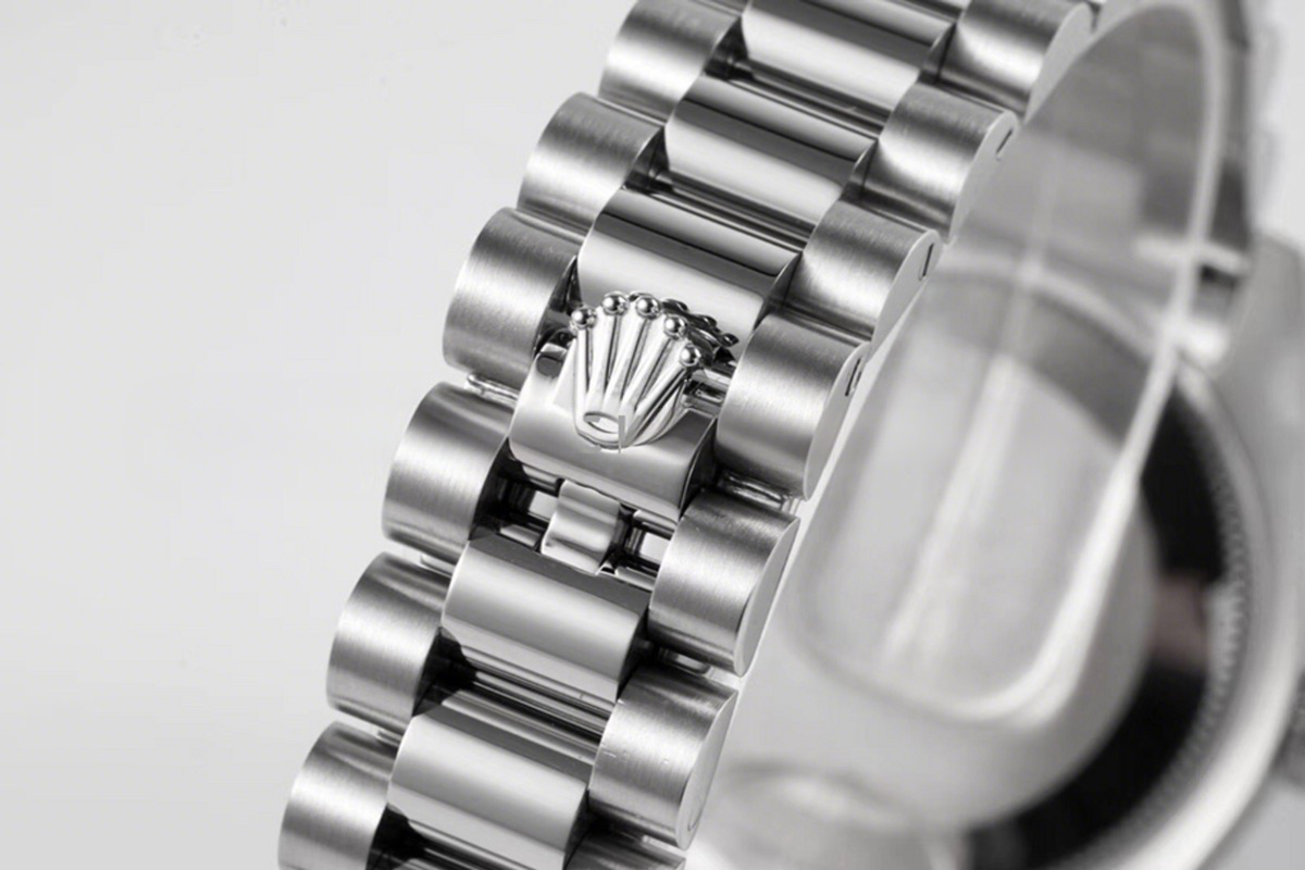 Rolex Datejust 31 Silver Dial Stick Markers in Steel on President Bracelet-fasswatch