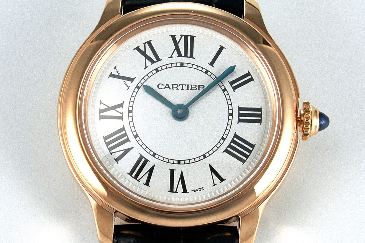 Cartier Ronde Must De Cartier 29mm White Dial in Rose Gold-fasswatch