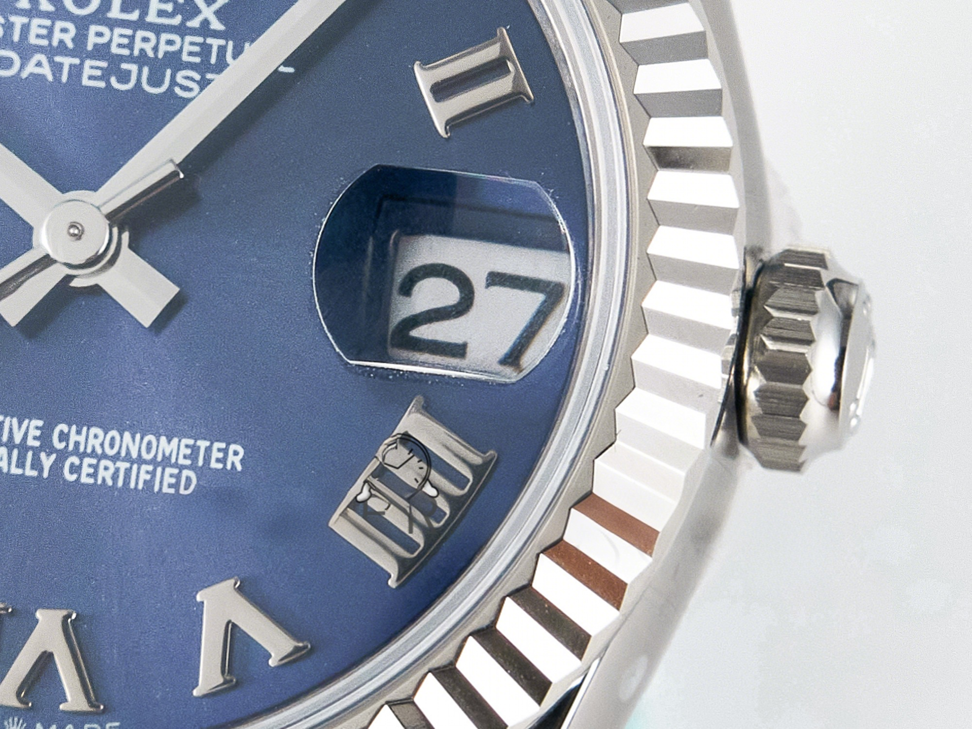 Rolex DateJust 31 278274 ARF 1:1 Best Edition 904L Steel Blue Roman Dial on SS Jubilee Bracelet ETA 2688-fasswatch