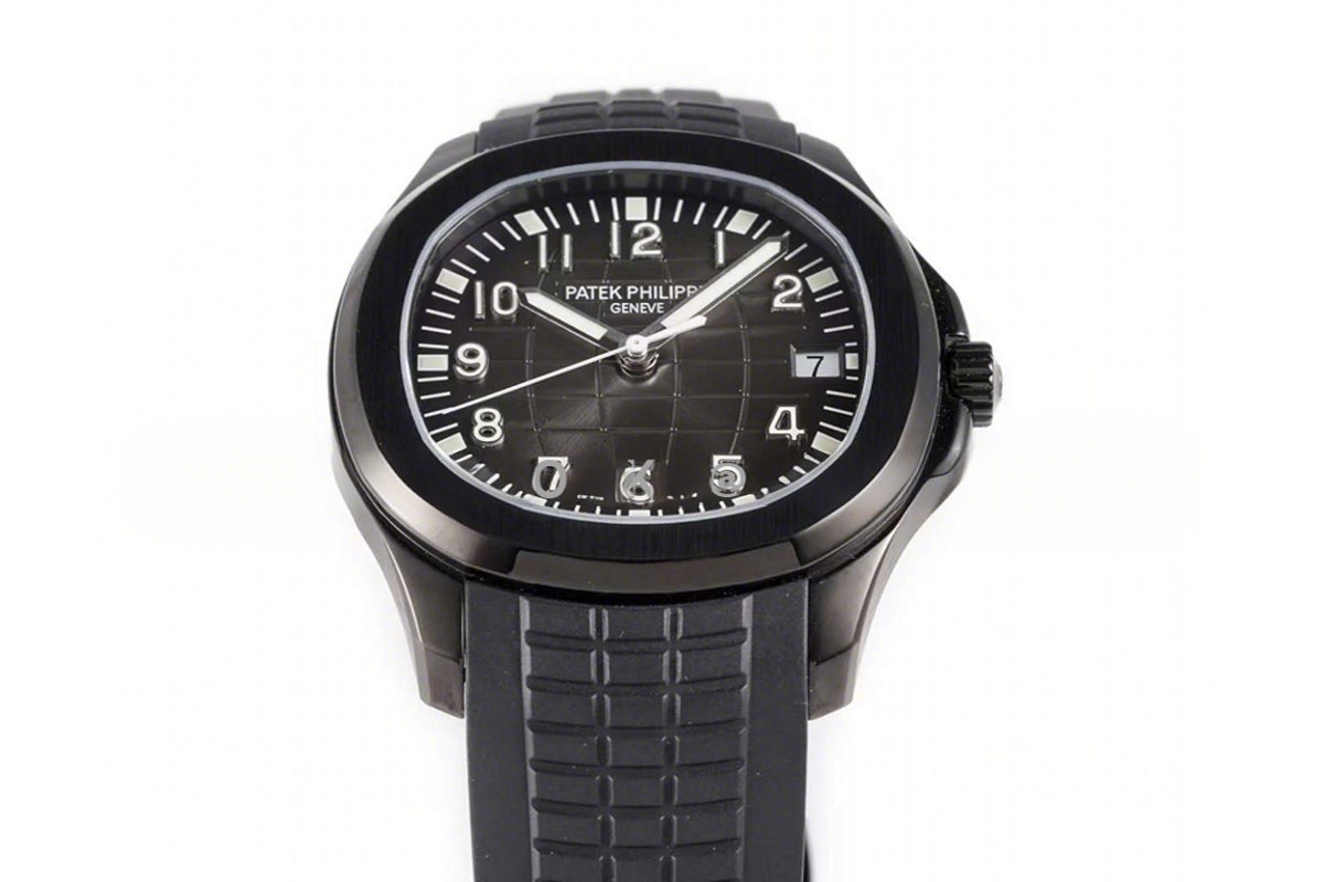 Patek Philippe Aquanaut 5167A ‘Black Venom Limited Edition’ Black Dial on Black Rubber Strap-fasswatch
