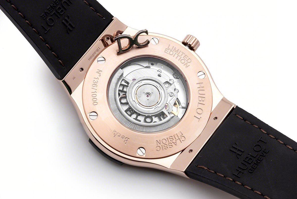 Hublot Classic Fusion Berluti Scritto 45mm in Rose Gold-fasswatch