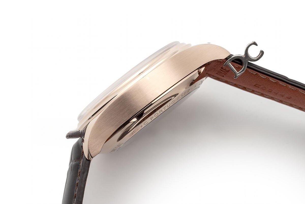 IWC Portugieser Chronograph Classic IW3903 White Dial in Rose Gold-fasswatch