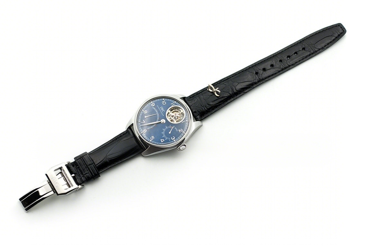 IWC Portugese Tourbillon Mystere Retrograde IW504603 in White Gold-fasswatch