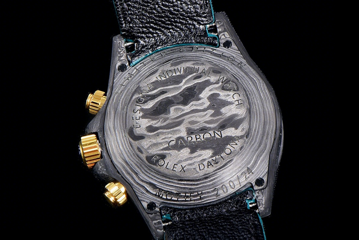 Rolex Daytona DIW Custom Carbon Dial-fasswatch