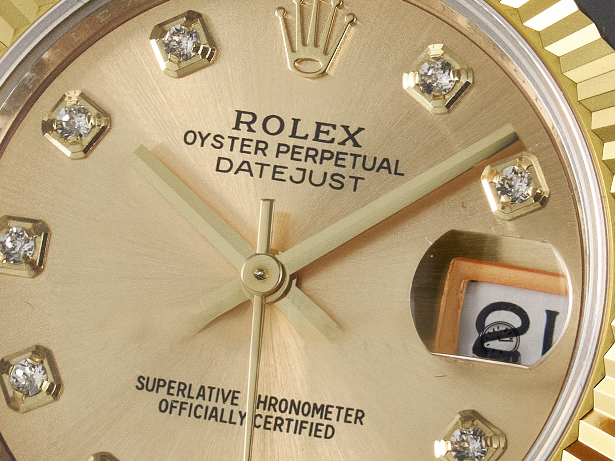 Rolex DateJust 31 278273 ARF 1:1 Best Edition 904L Steel YG Diamonds Dial on SS/YG Oyster Bracelet ETA 2688-fasswatch
