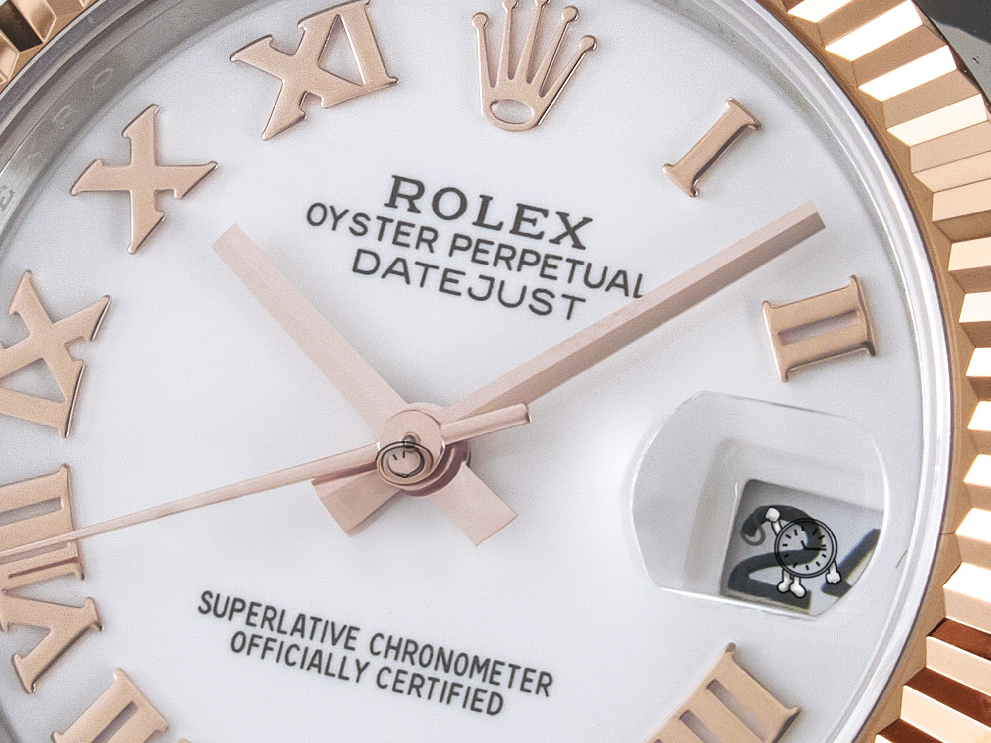 Rolex DateJust 31 278271 ARF 1:1 Best Edition 904L Steel White Roman Dial on SS/RG Oyster Bracelet ETA 2688-fasswatch