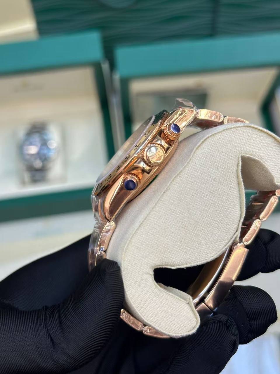 Rolex Daytona Black Dial Automatic Men’s Watch 116505-0015-fasswatch