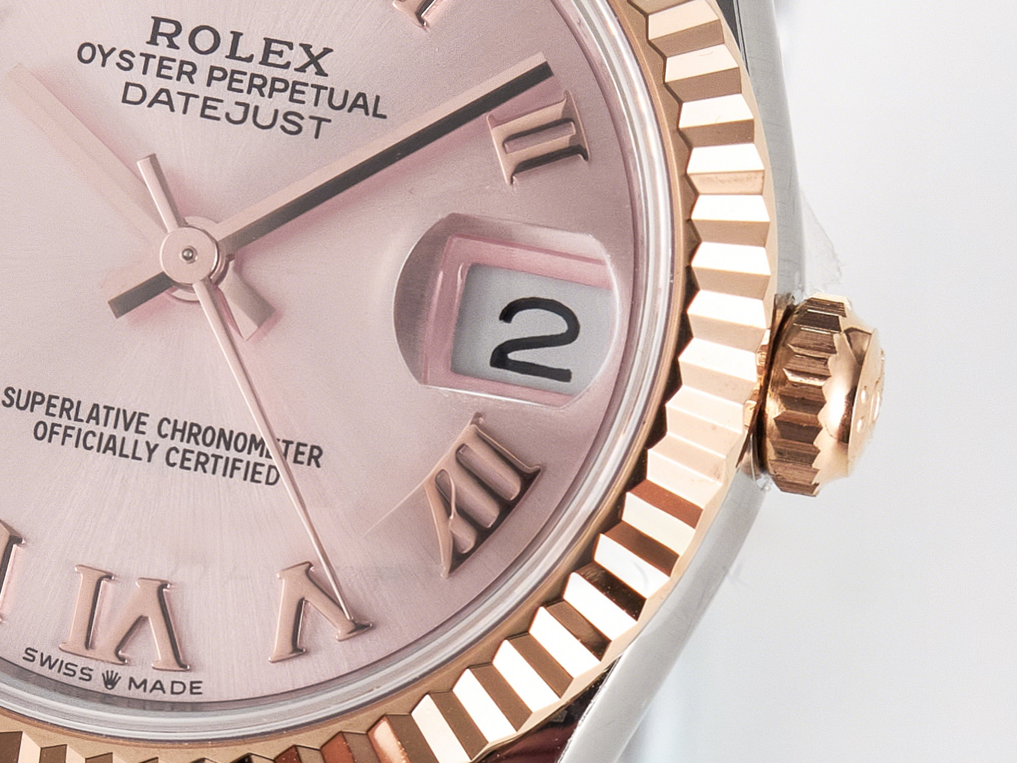 Rolex DateJust 31 278271 ARF 1:1 Best Edition 904L Steel RG Roman Dial on SS/RG Jubilee Bracelet ETA 2688-fasswatch