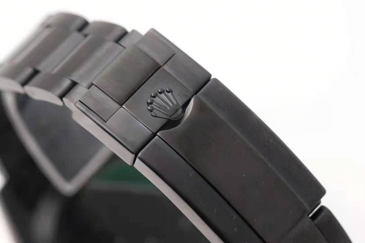 Rolex Daytona Blaken Matt Black-fasswatch