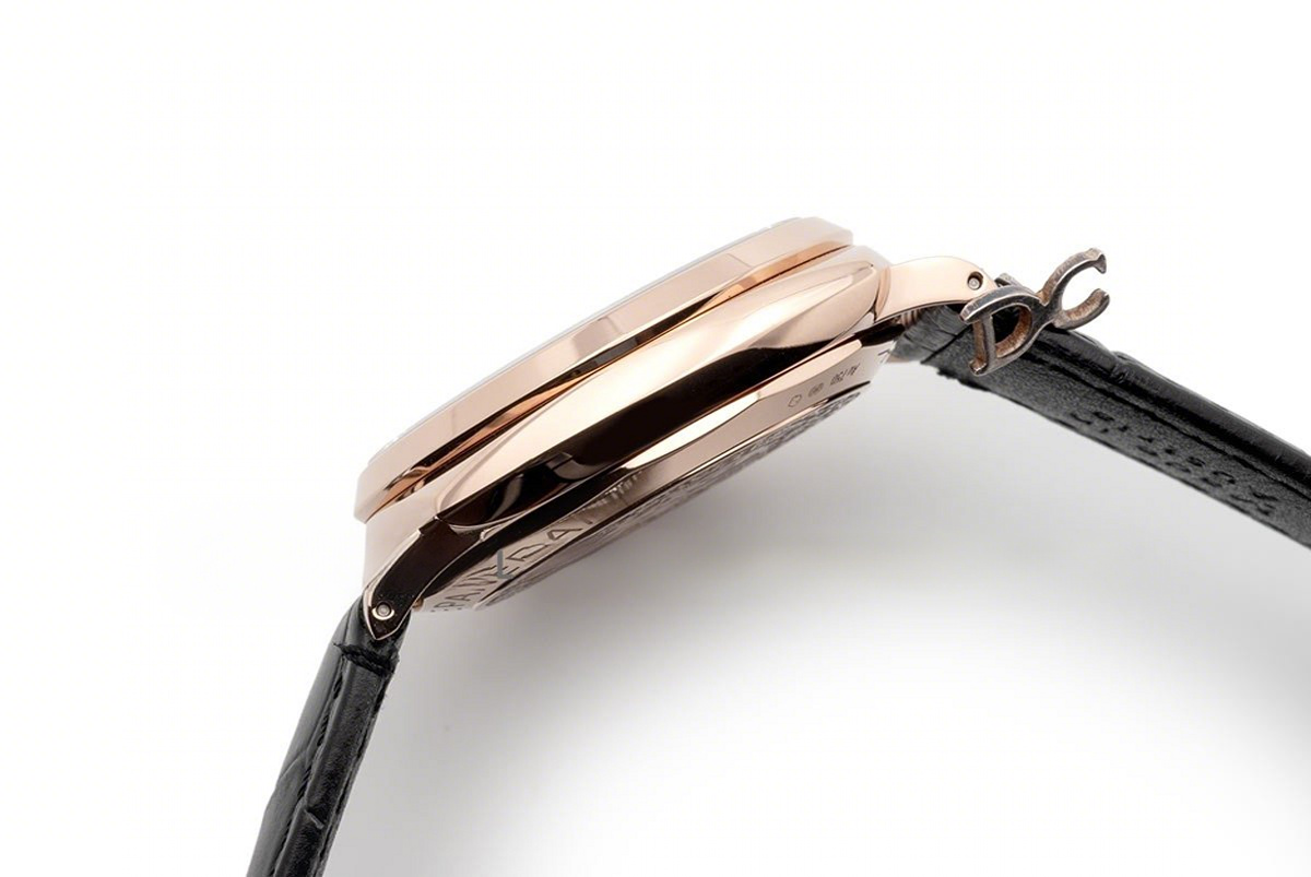 Panerai PAM908 Luminor Due 3 Days Automatic Oro Rosso ‘Fu’ Black Dial-fasswatch