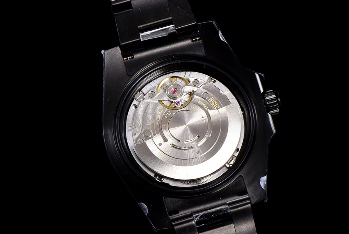 Rolex GMT Master II 116710 Titan Black “Revenge” Black Dial in DLC-fasswatch